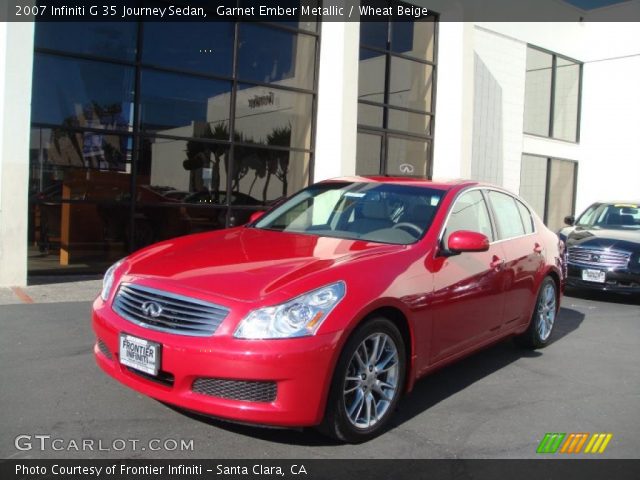 2007 Infiniti G 35 Journey Sedan in Garnet Ember Metallic