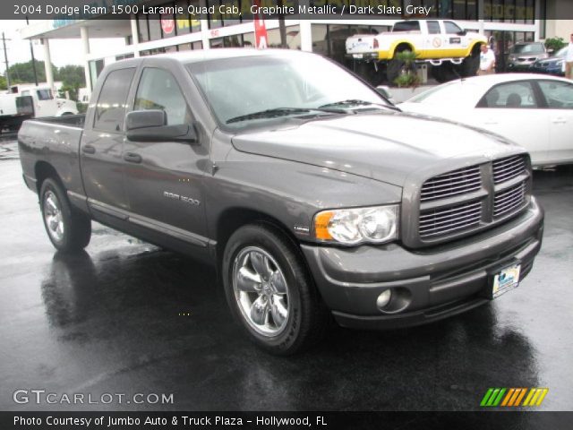 2004 Dodge Ram 1500 Laramie Quad Cab in Graphite Metallic