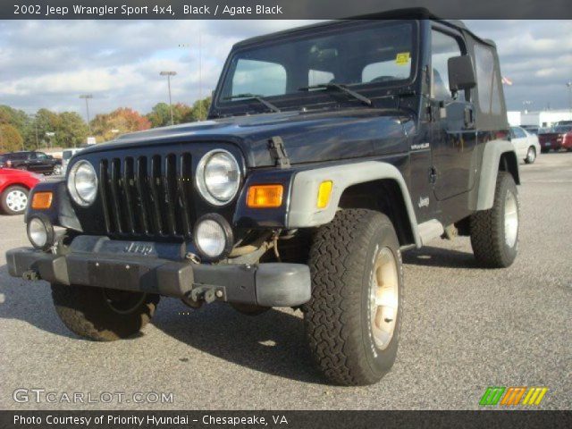 2002 Jeep Wrangler Sport 4x4 in Black