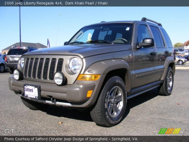 2006 Jeep Liberty Renegade 4x4 in Dark Khaki Pearl