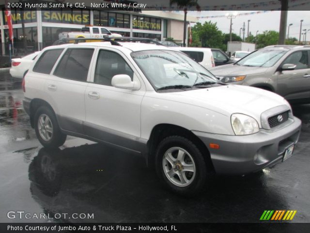 2002 Hyundai Santa Fe GLS in Nordic White