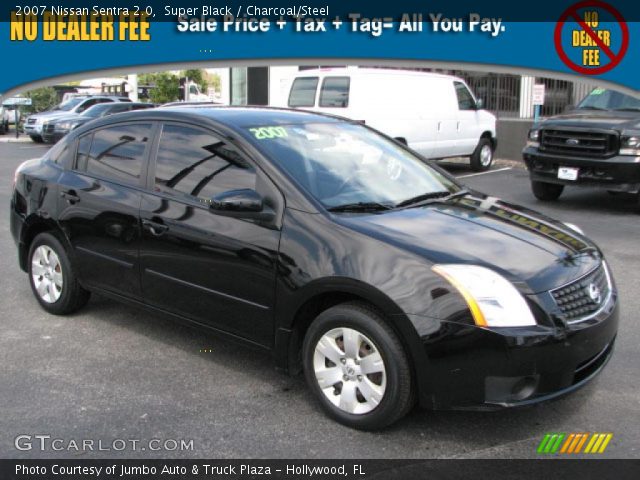 2007 Nissan Sentra 2.0 in Super Black