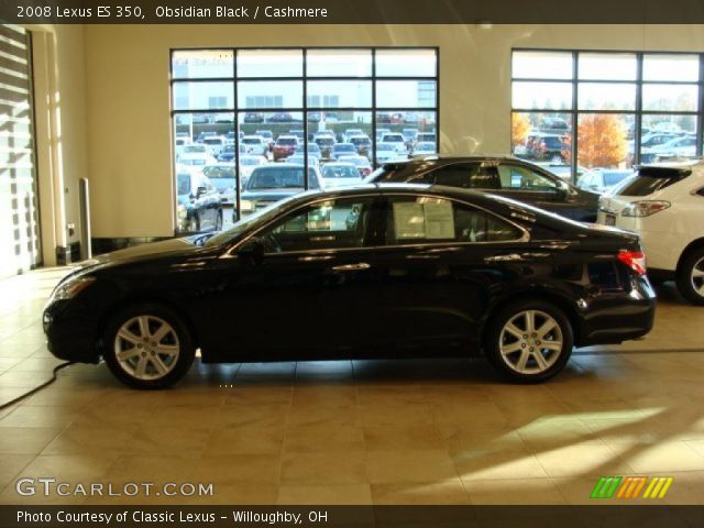 2008 Lexus ES 350 in Obsidian Black