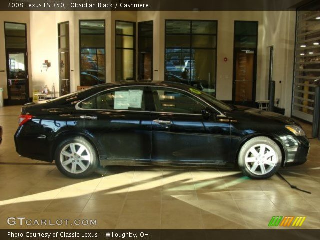 2008 Lexus ES 350 in Obsidian Black