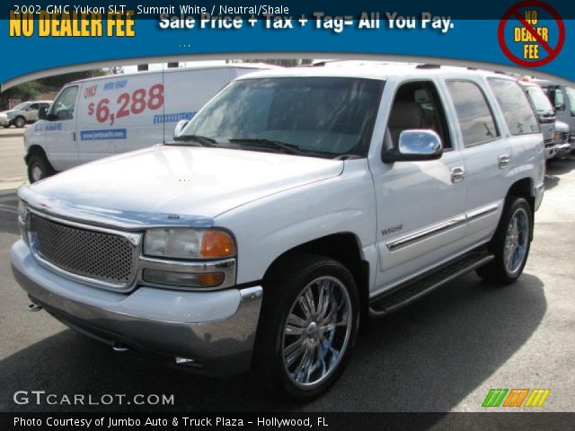 2002 GMC Yukon SLT in Summit White