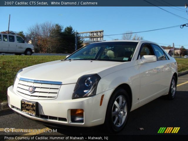 2007 Cadillac CTS Sedan in White Diamond