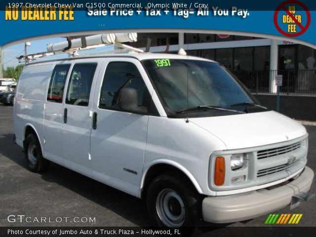 1997 Chevrolet Chevy Van G1500 Commercial in Olympic White
