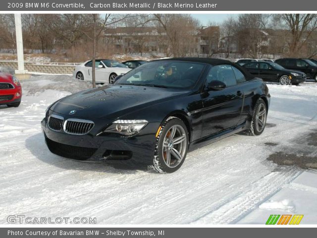 2009 BMW M6 Convertible in Carbon Black Metallic