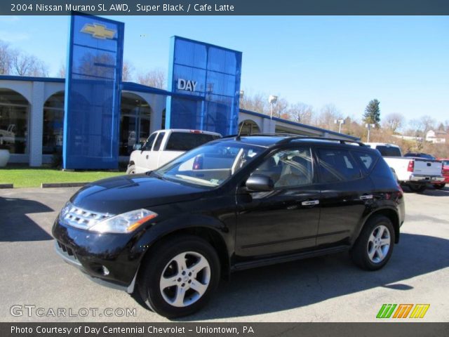 2004 Nissan Murano SL AWD in Super Black