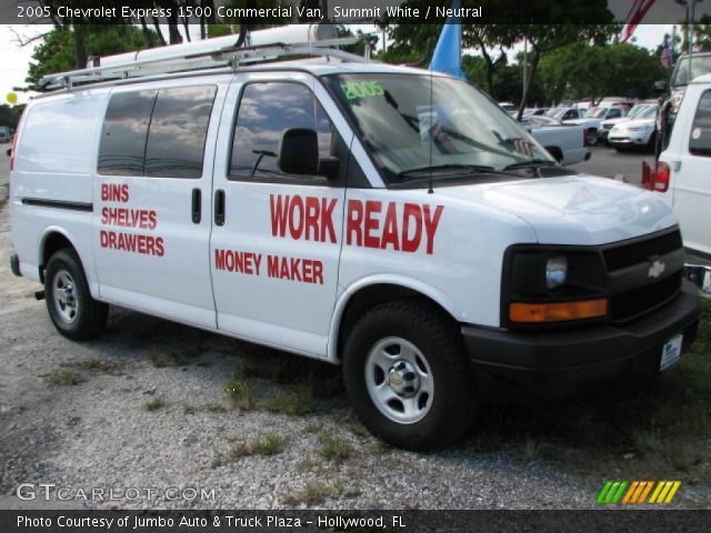 2005 Chevrolet Express 1500 Commercial Van in Summit White