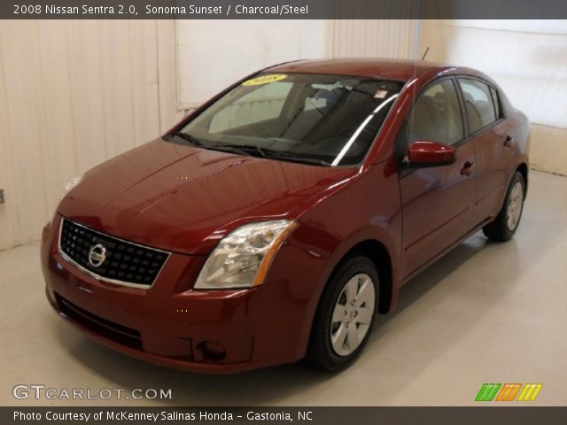 2008 Nissan Sentra 2.0 in Sonoma Sunset