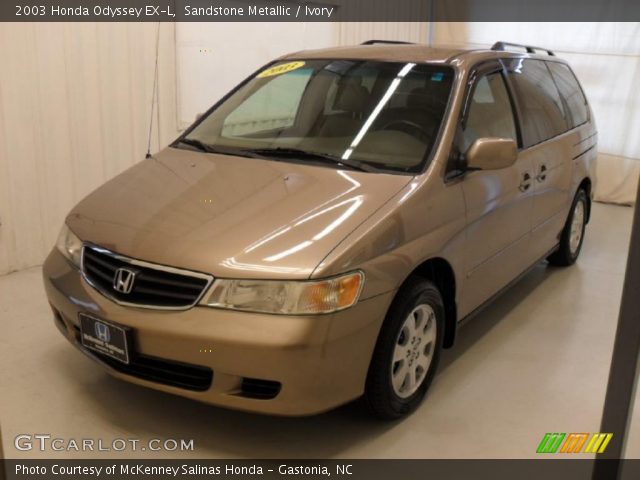 2003 Honda Odyssey EX-L in Sandstone Metallic