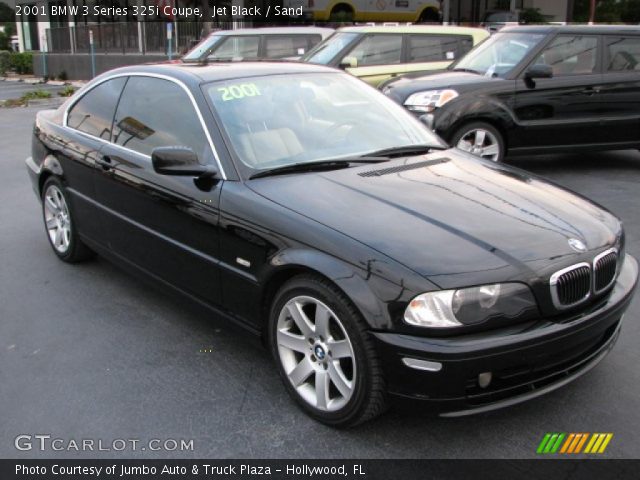 2001 BMW 3 Series 325i Coupe in Jet Black