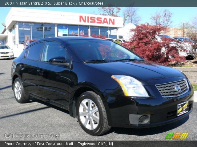 2007 Nissan Sentra 2.0 S in Super Black
