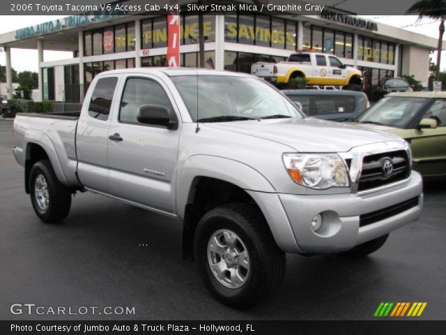 2006 Toyota Tacoma V6 Access Cab 4x4 in Silver Streak Mica