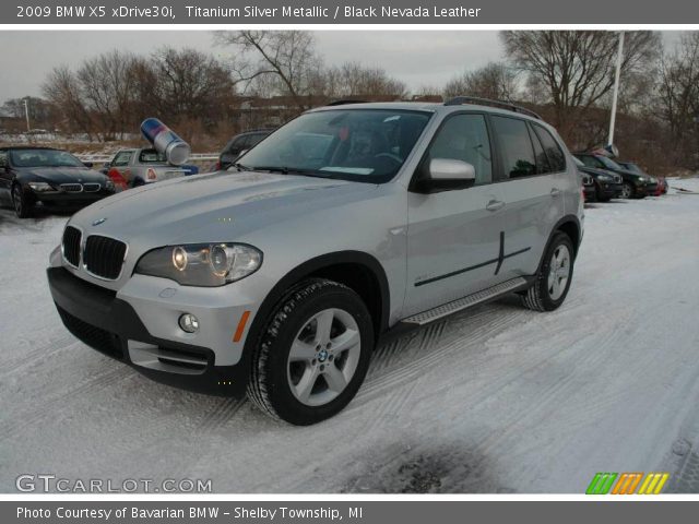 2009 BMW X5 xDrive30i in Titanium Silver Metallic