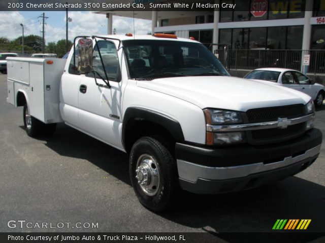 2003 Chevrolet Silverado 3500 Extended Cab in Summit White
