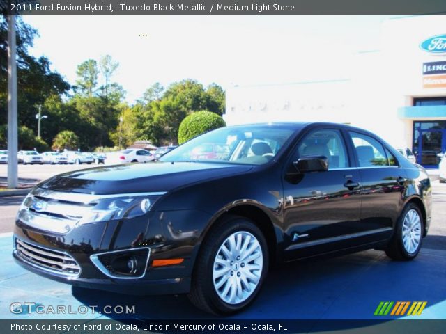 2011 Ford Fusion Hybrid in Tuxedo Black Metallic