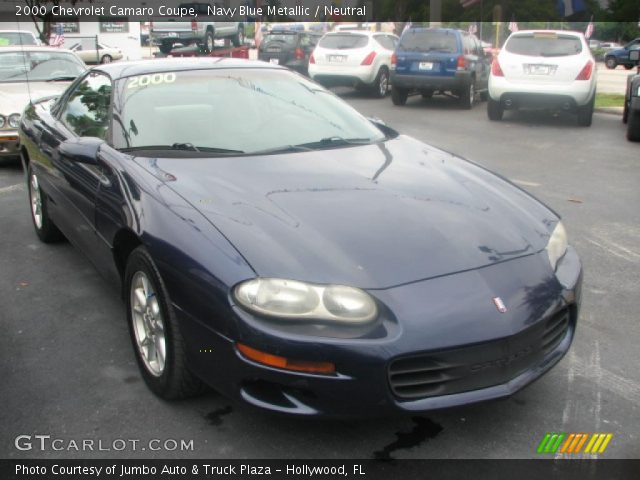 2000 Chevrolet Camaro Coupe in Navy Blue Metallic