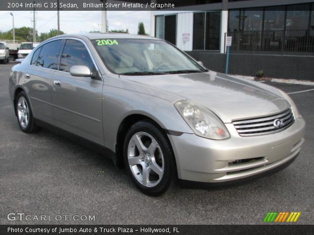 2004 Infiniti G 35 Sedan in Brilliant Silver Metallic