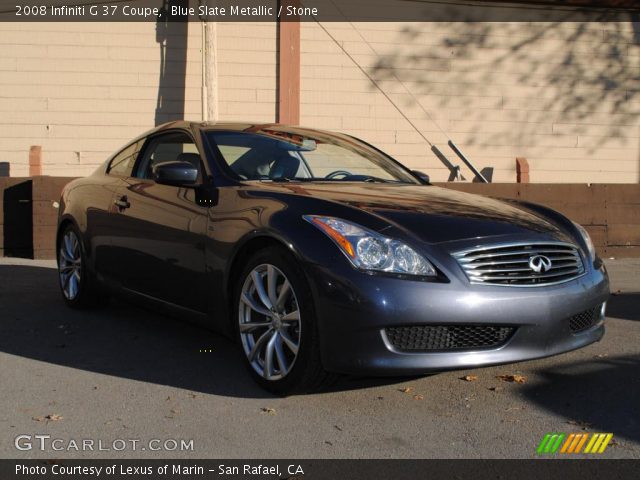 2008 Infiniti G 37 Coupe in Blue Slate Metallic