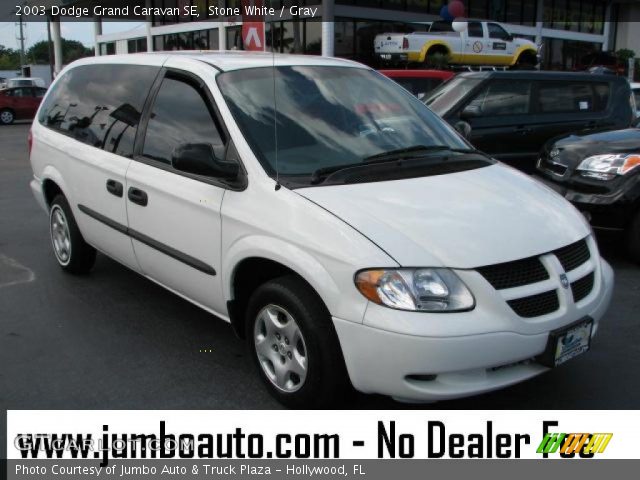 2003 Dodge Grand Caravan SE in Stone White