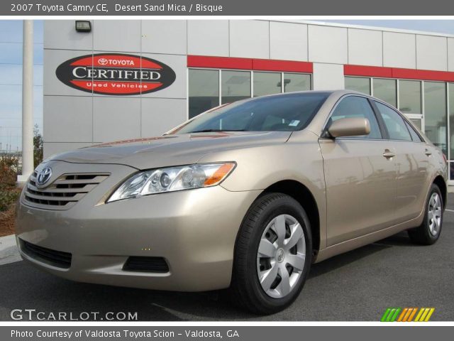 2007 Toyota Camry CE in Desert Sand Mica