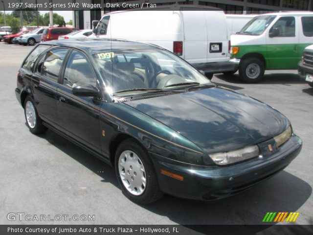 1997 Saturn S Series SW2 Wagon in Dark Green