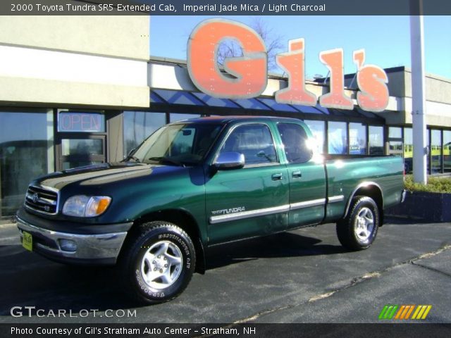 2000 Toyota Tundra SR5 Extended Cab in Imperial Jade Mica