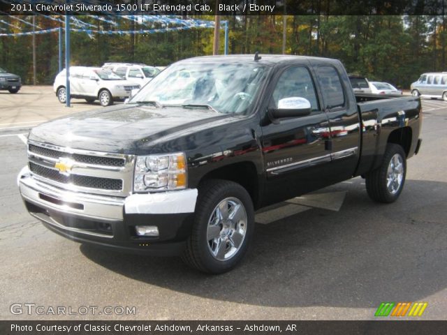 2011 Chevrolet Silverado 1500 LT Extended Cab in Black