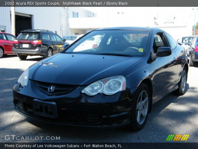 2002 Acura RSX Sports Coupe in Nighthawk Black Pearl