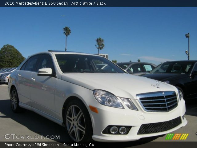 2010 Mercedes-Benz E 350 Sedan in Arctic White