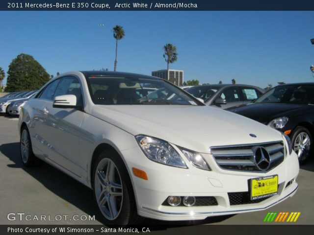 2011 Mercedes-Benz E 350 Coupe in Arctic White