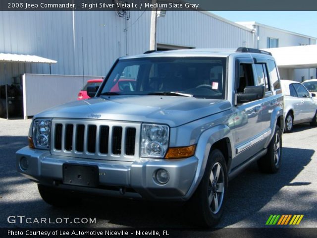 2006 Jeep Commander  in Bright Silver Metallic