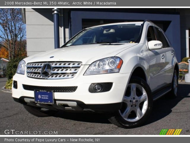 2008 Mercedes-Benz ML 350 4Matic in Arctic White