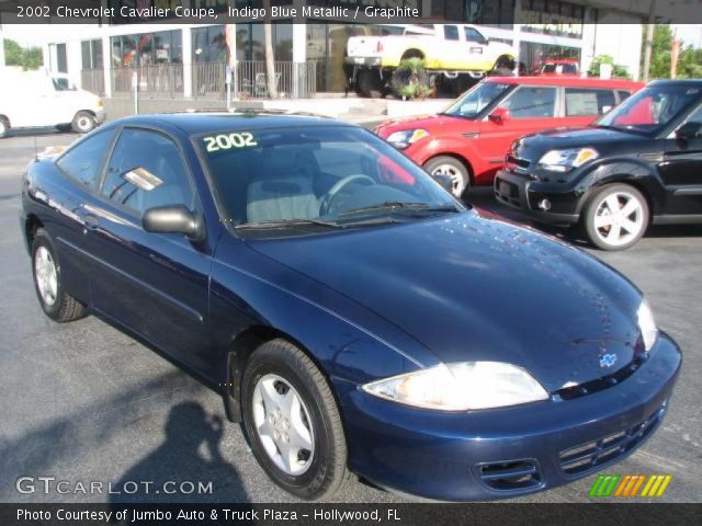 2002 Chevrolet Cavalier Coupe in Indigo Blue Metallic