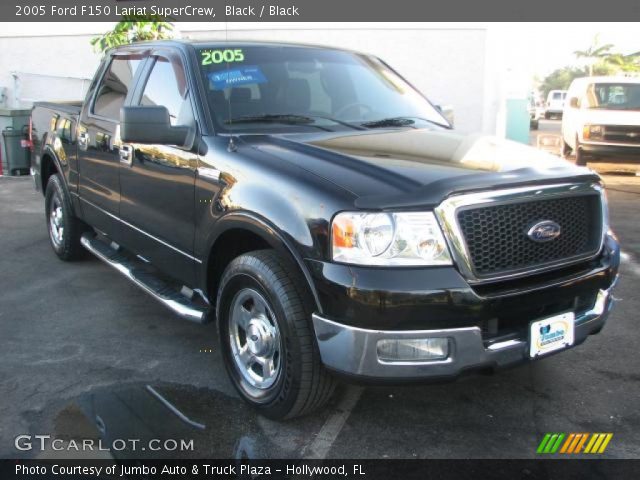 2005 Ford F150 Lariat SuperCrew in Black