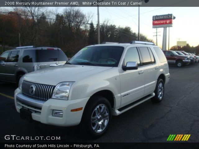 2008 Mercury Mountaineer Premier AWD in White Chocolate Tri Coat