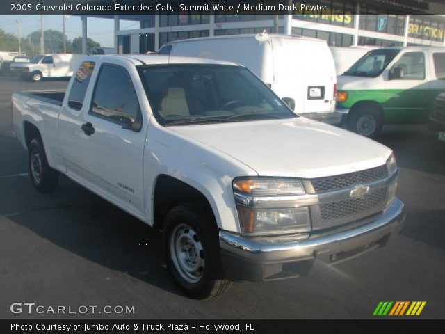 2005 Chevrolet Colorado Extended Cab in Summit White