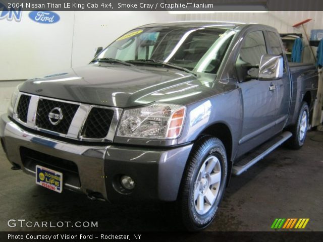2004 Nissan Titan LE King Cab 4x4 in Smoke Gray