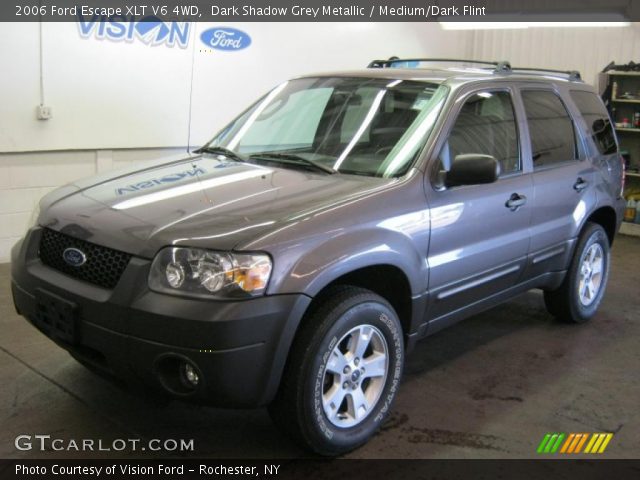 2006 Ford Escape XLT V6 4WD in Dark Shadow Grey Metallic