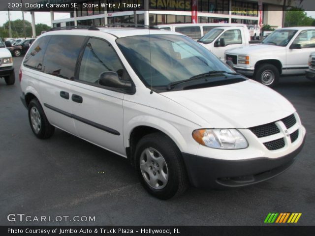 2003 Dodge Caravan SE in Stone White