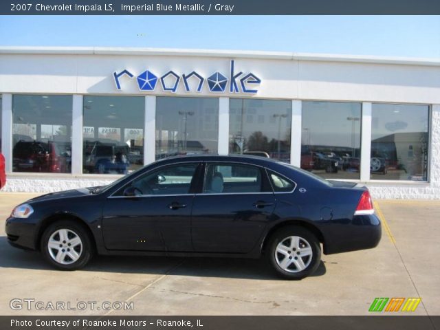 2007 Chevrolet Impala LS in Imperial Blue Metallic