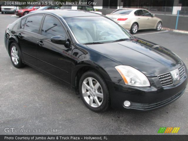 2004 Nissan Maxima 3.5 SE in Onyx Black