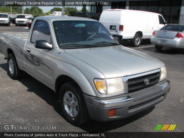 2000 Toyota Tacoma Regular Cab in Lunar Mist Metallic