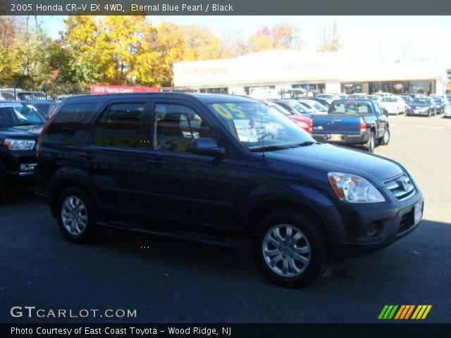 2005 Honda CR-V EX 4WD in Eternal Blue Pearl