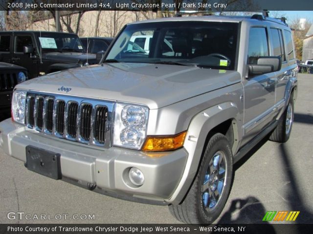 2008 Jeep Commander Limited 4x4 in Light Graystone Pearl