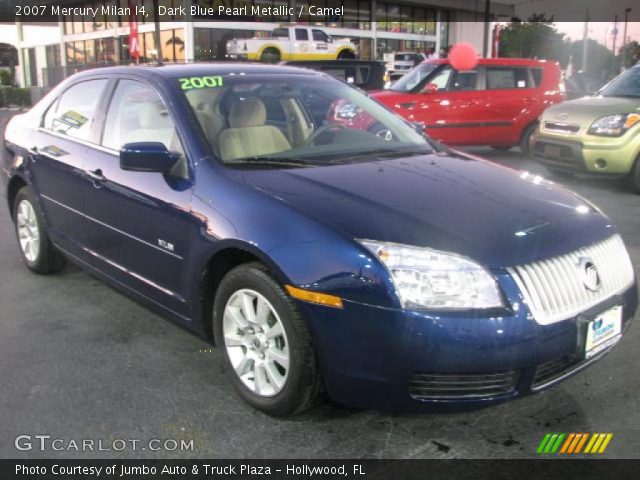 2007 Mercury Milan I4 in Dark Blue Pearl Metallic