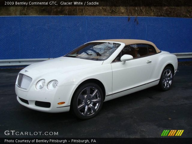 2009 Bentley Continental GTC  in Glacier White