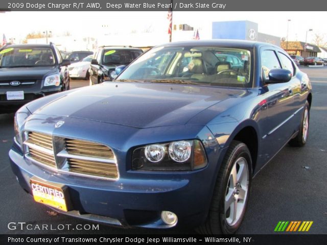 2009 Dodge Charger R/T AWD in Deep Water Blue Pearl